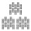 Reflecterende Scanning Markers Pet - 3D Referentie Puntsheets 4