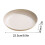 9" Food-Grade Reusable Plastic Dinner Plates 3