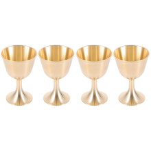 2 Pcs Copper Cups Mug With Lid For Drinking Water Tabletop Sacrifice
