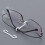 Simple Mounting Plastic Eyeglass Frame Hooks Multipurpose 2
