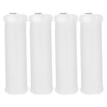 4Pcs Clear Expandable Paint Brush Holder Portable Plastic Storage Tube