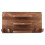 Wall Mounted Wooden Paddle and Ball Storage Rack Brown 1
