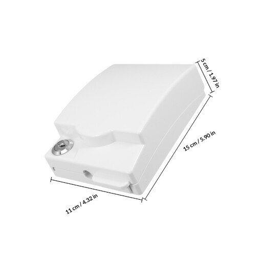 American Valve Cover Socket Box 15.00x11.00x5.00cm White 1
