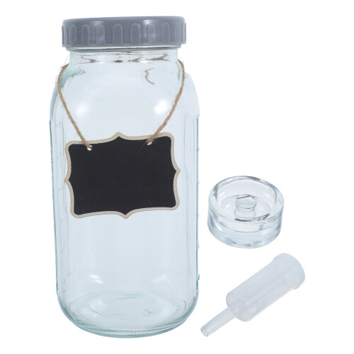 Multi-Color Glass Fermentation Jar for Home Use with Airtight Lid