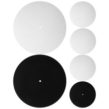 1Set Platenspeler Vilten Mat, Antistatisch, Duurzaam, Assorti Kleuren