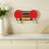 Wall Mounted Wooden Paddle and Ball Storage Rack Brown 8