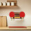 Wall Mounted Wooden Paddle and Ball Storage Rack Brown 9
