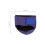 1Pair Multi-Use Silicone Heel Protectors Blue Comfortable Pads 2