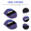1Pair Multi-Use Silicone Heel Protectors Blue Comfortable Pads 4