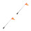2Pcs Multi-Use Reflective Wheelchair Flags with Clamp and Steel Pole 3