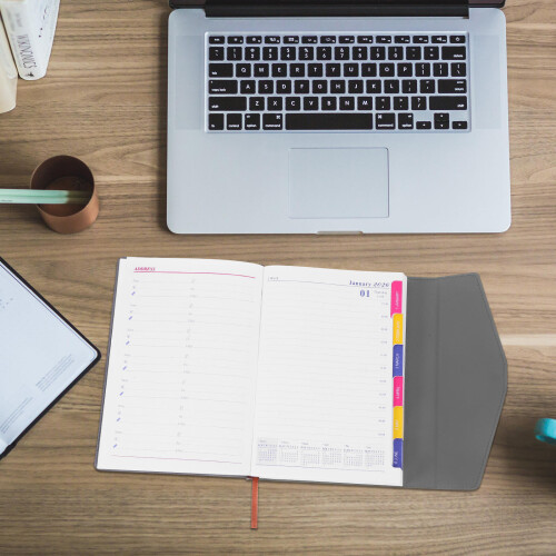 Planner 2026 Portable En Anti-Bavure Pour Tâches 2