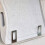 Kitchen Pot Lid Holder Silver Rectangular 4pcs 2.7x1.8x1.5in 3