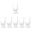 6Pcs Crystal Glass Cups Creative Cocktail Drinking Glassware 3