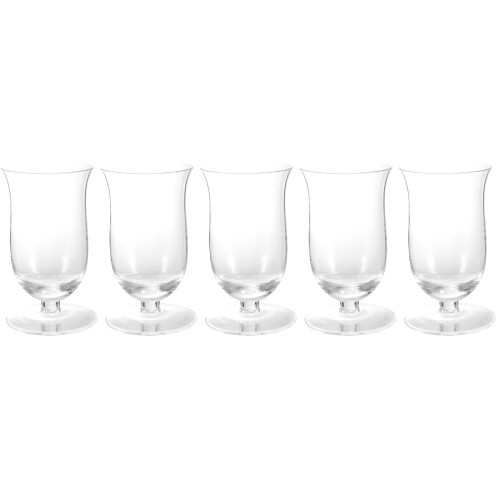 5Pcs Glass Cocktail Cups Rounded Design for Home Bar 2