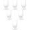 6Pcs Crystal Glass Cups Creative Cocktail Drinking Glassware 8