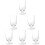 6Pcs Crystal Glass Cups Creative Cocktail Drinking Glassware 9