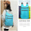 Compacte Lichtgewicht Rugzak Polyester Waterdicht Voor Hiking 8