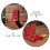 2Ensembles Fixation Extincteur Métal Robuste Rouge Pour Mur 4