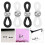 100Pcs Adjustable Silicone Eyeglass Chain Ends Anti Slip Multi Color 6