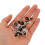 100Pcs Adjustable Silicone Eyeglass Chain Ends Anti Slip Multi Color 7