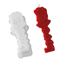 Rose Candle Silicone Molds Food Grade Silicone Heat Resistant-2
