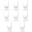 8Pcs Creative Glass Drinking Cups for Home Bar and Beverage 8