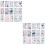30 Sheets Stickers Marine Animal Pattern Children Temporary Body Decal 6