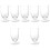 7Pcs Glassware Cups for Home Bar and Restaurant Use 5