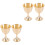 2 Pcs Copper Cups Mug With Lid For Drinking Water Tabletop Sacrifice 2