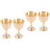 2 Pcs Copper Cups Mug With Lid For Drinking Water Tabletop Sacrifice 3