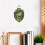 Brown Solid Wood Wall Planter for Ferns Orchid Mount Indoor 3
