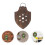 Brown Solid Wood Wall Planter for Ferns Orchid Mount Indoor 5