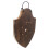 Brown Solid Wood Wall Planter for Ferns Orchid Mount Indoor 6