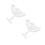 2Pcs Elegant Transparent Glass Cocktail Cups Practical & Stylish 2