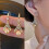 Fashionable Triangular Drop Earrings Cubic Zirconia-Gold-color 6