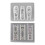 Silicone Nail Art Mold Stylish Rose Window Manicure-pattern 1 2