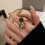 Stylish Oval Adjustable Crystal Ring Multicolor Art Rings-color 3