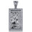 Retro Engraved Pendant Necklace With Double Tone Gold-silver 6