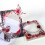 Gothic Charm Blood Red Card Sleeve Protective Cover-A 5