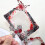 Gothic Charm Blood Red Card Sleeve Protective Cover-A 7