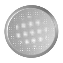 1Pièces Moule Antiadhésif En Aluminium Pour Pizza Crêpes Argenté