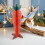 Suspendue En Bois Orange Pour Rongeurs 3