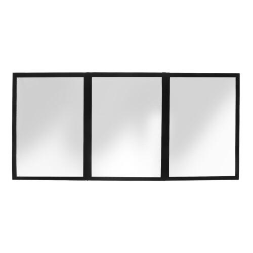 Miroir Accessoire Magicien 3 Voies Portable En Noir