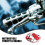 Gashendel Rood Motorfiets Kabel Plastic+metaal Set 8