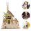 2Pièces Jeu Construction Puzzle Bois Lampe 10