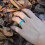 Women's Silicone Wedding Ring White Size 10 4