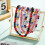 Baseball-ishalsband – Glitterlera pärla, 45 cm 5