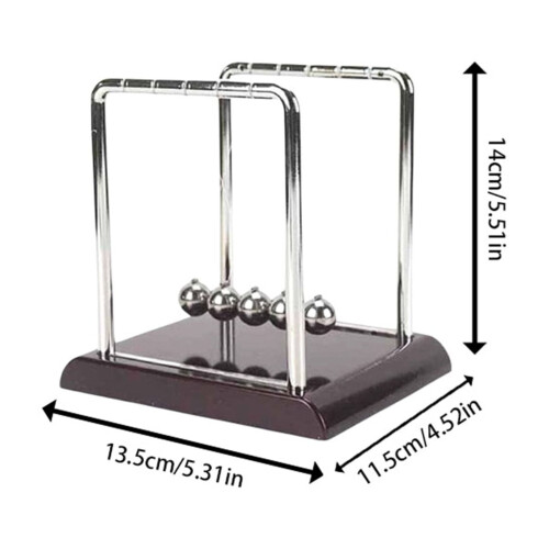 Newtons vugge - skrivebordslegetøj - metalfysikdemonstrator 1
