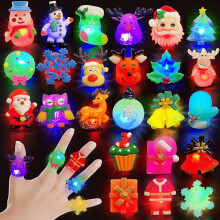 24 LED-ljusringar för barn