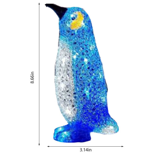 Christmas Decorations Lighted Glittering Animals 2023 2
